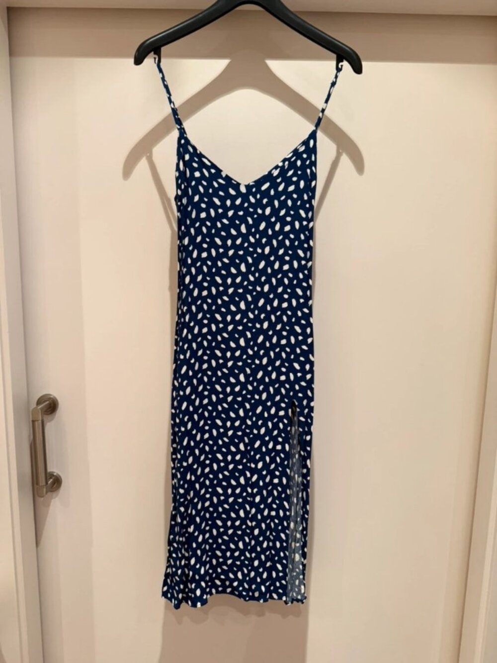 Reformation Blue Print Midi Dress Size 6